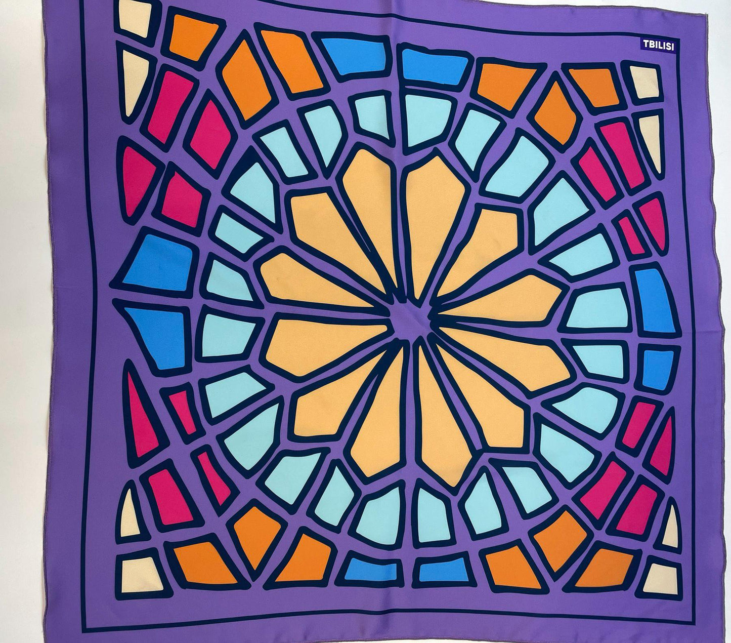 Tbilisi Souvenirs Silk Scarf