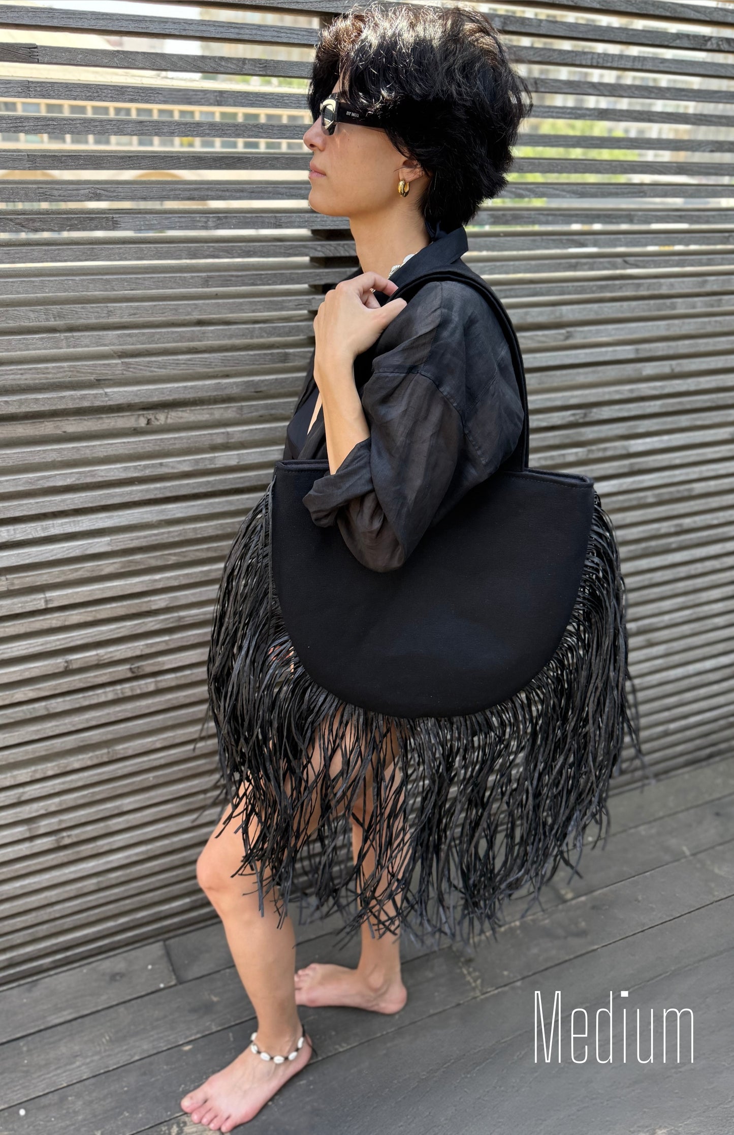 Fringe Beach Bag