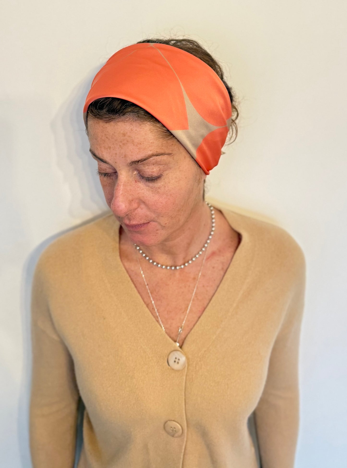 Pastel Mood collection silk scarf