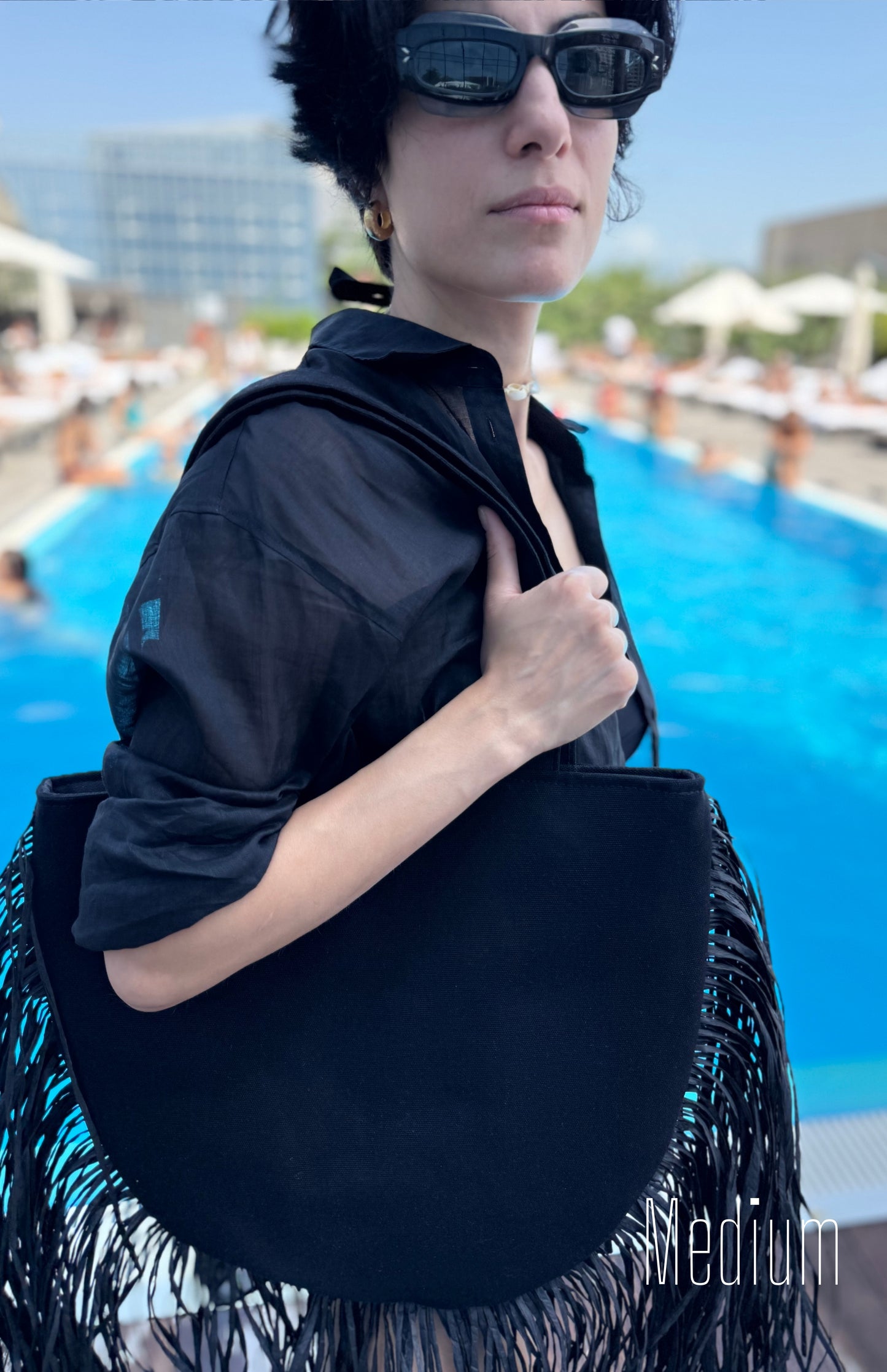 Fringe Beach Bag