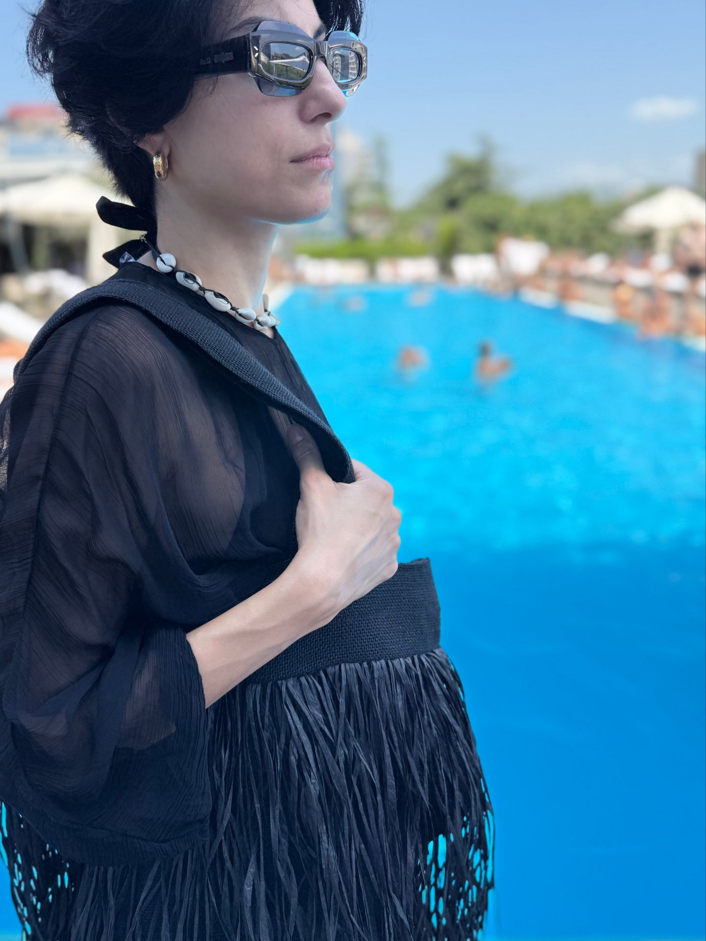 Fringe Beach Bag