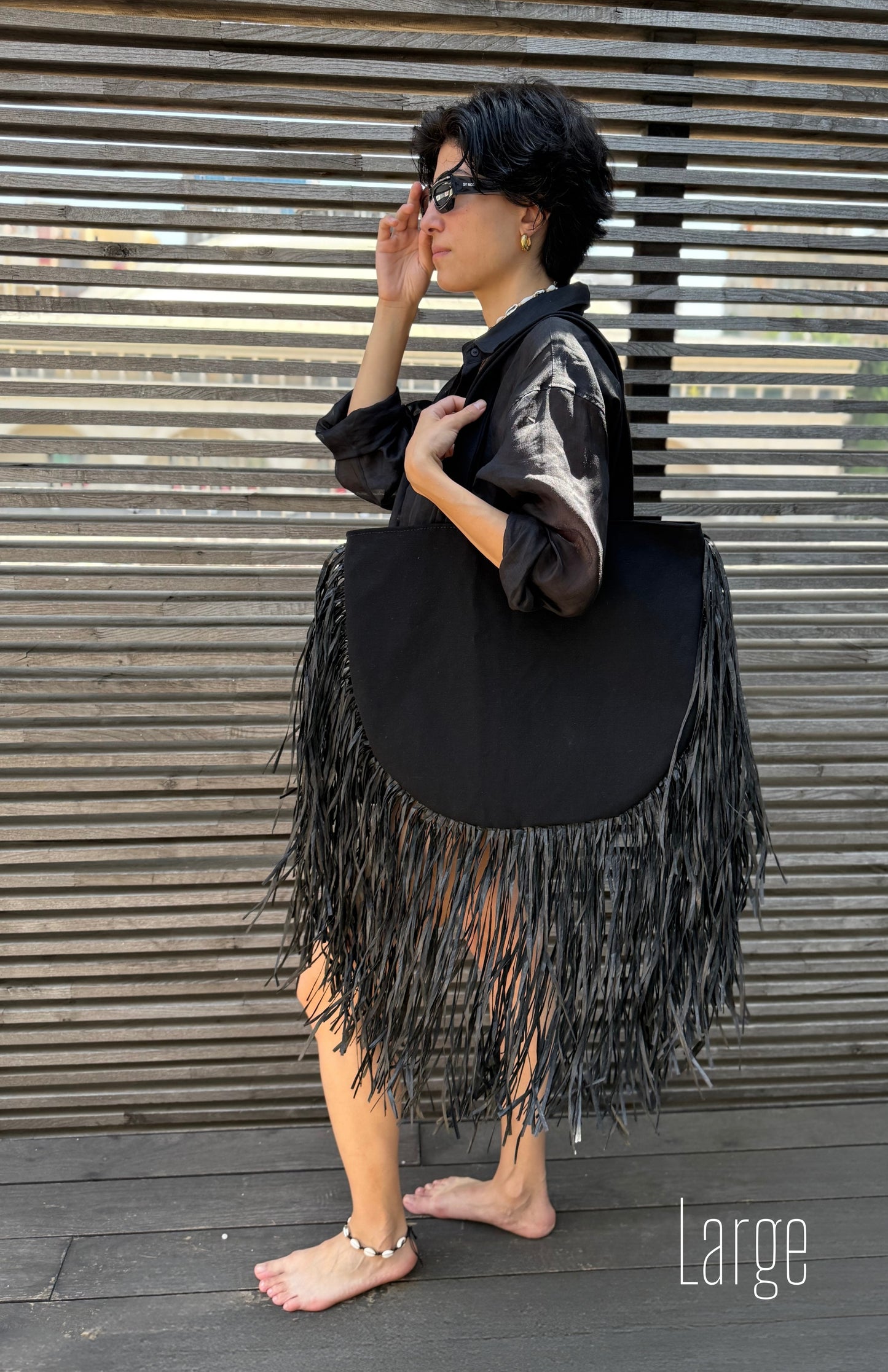 Fringe Beach Bag