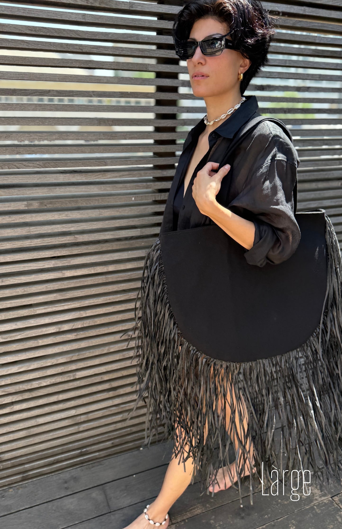 Fringe Beach Bag