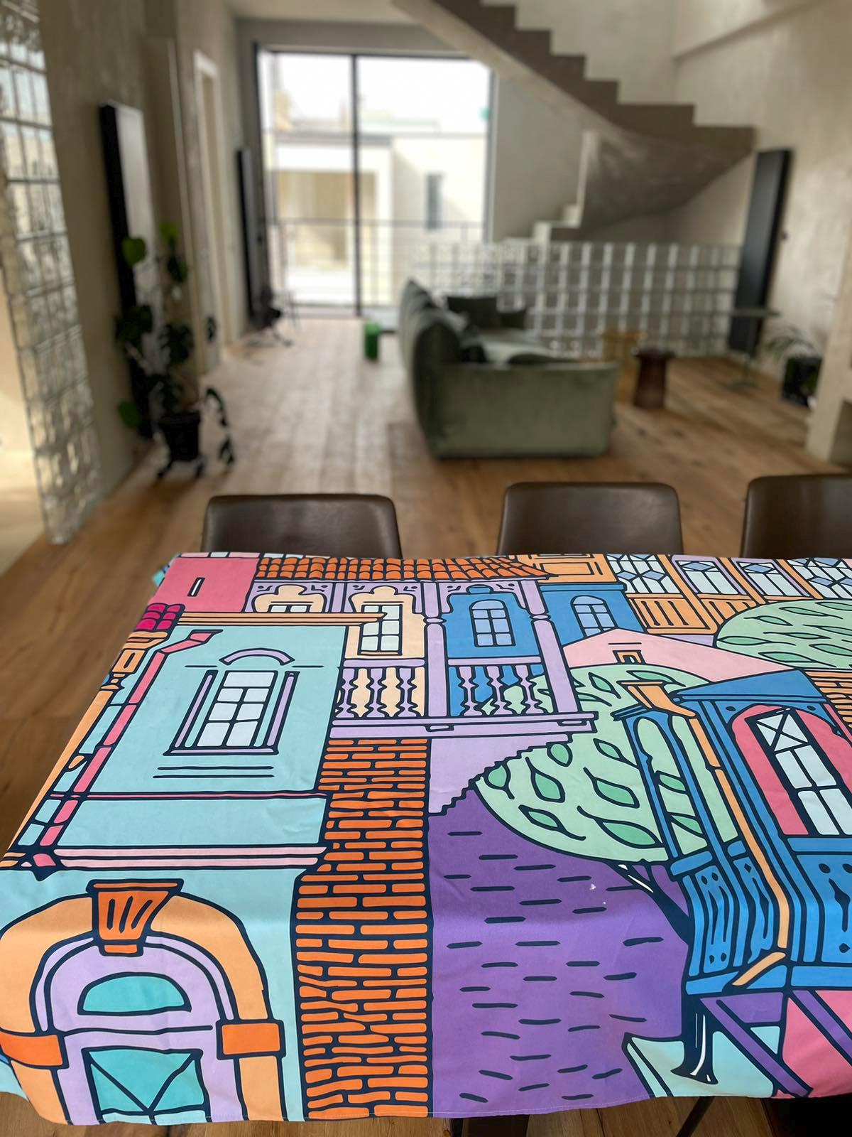 Tbilisi Souvenirs Tablecloth