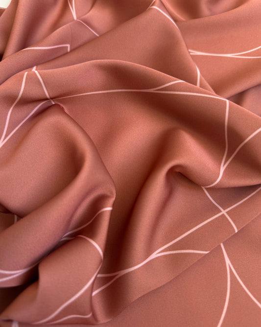 პასტელური კოლექციის აბრეშუმის შარფი