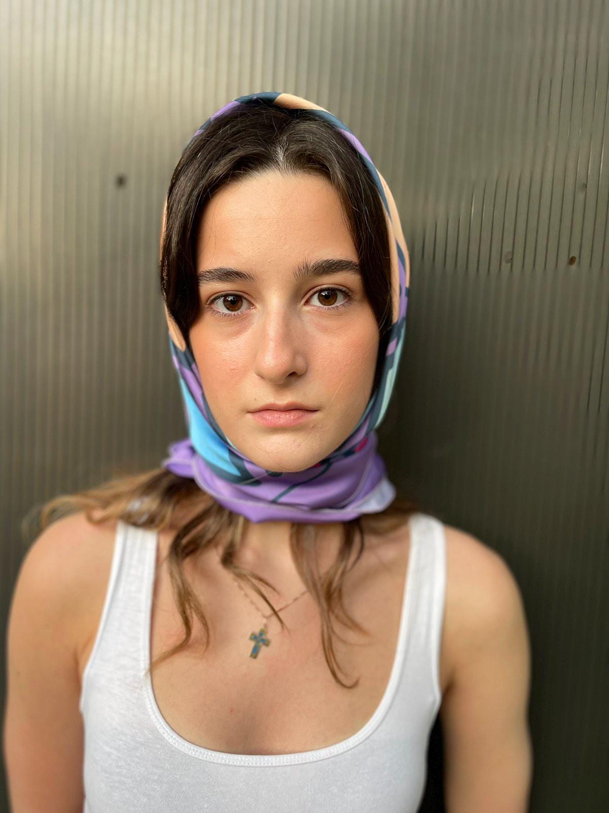 Tbilisi Souvenirs Silk Scarf