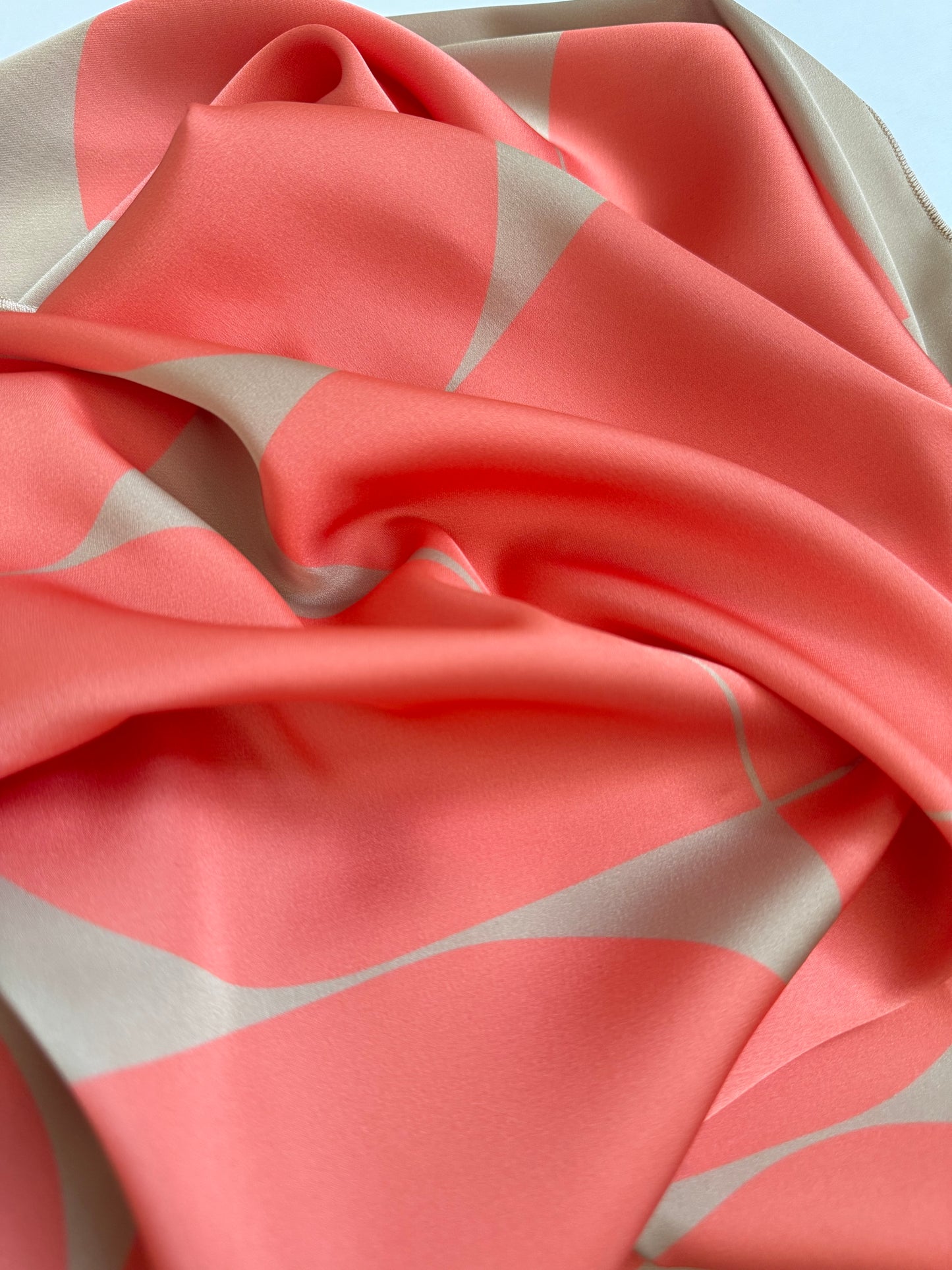 Pastel Mood collection silk scarf