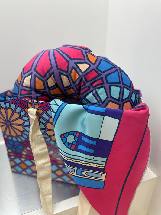 Tbilisi Souvenirs Silk Scarf