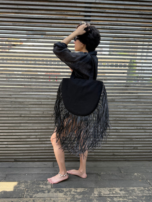Fringe Beach Bag