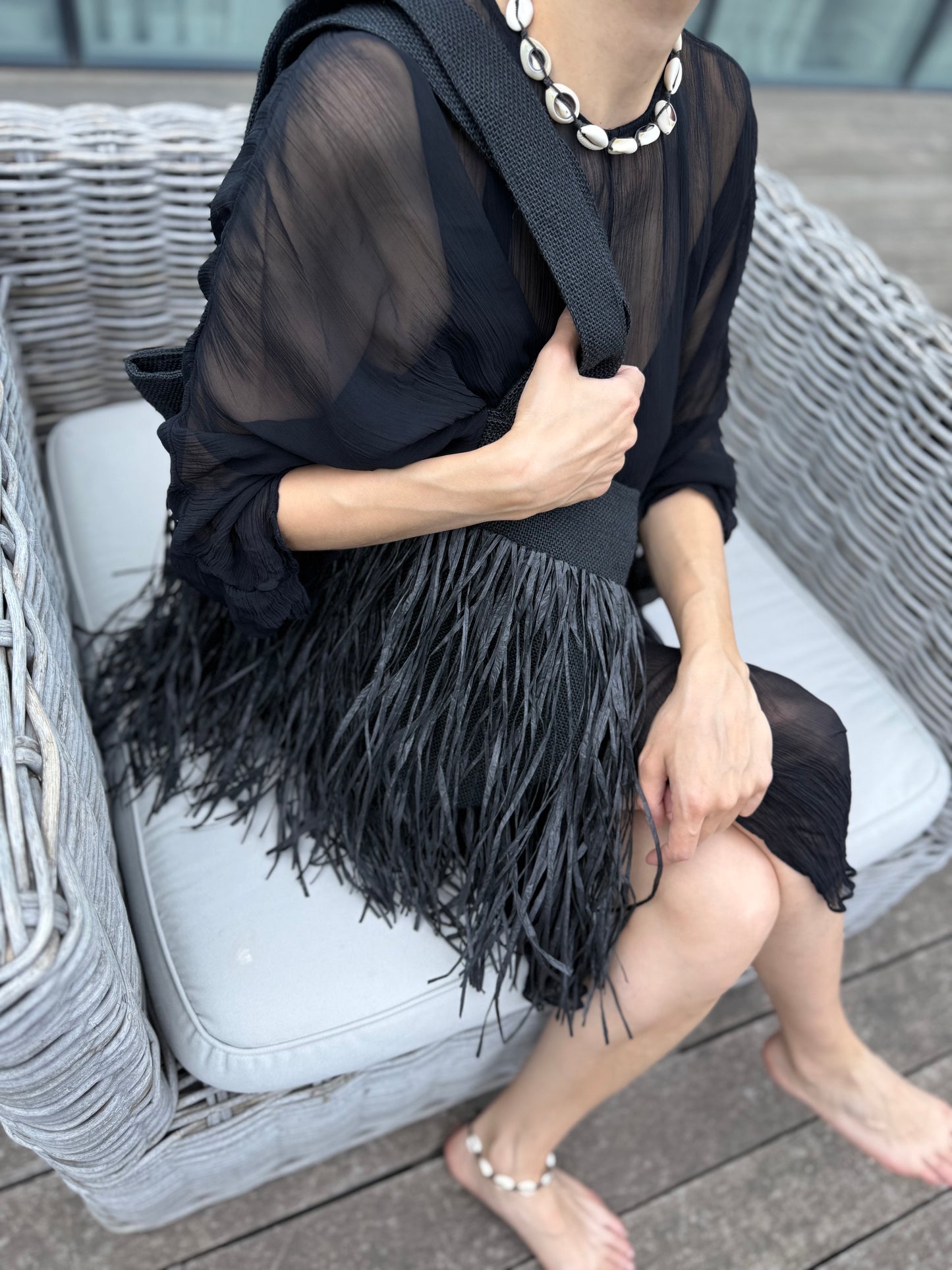 Fringe Beach Bag