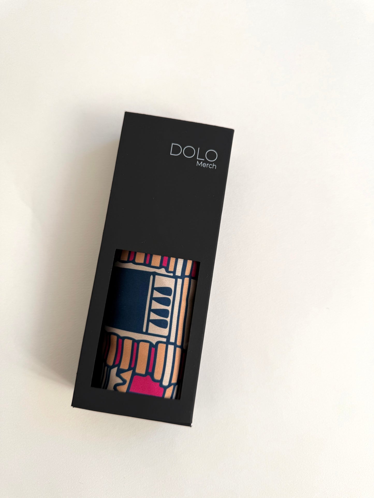 თბილისის სუვენირების აბრეშუმის შარფი