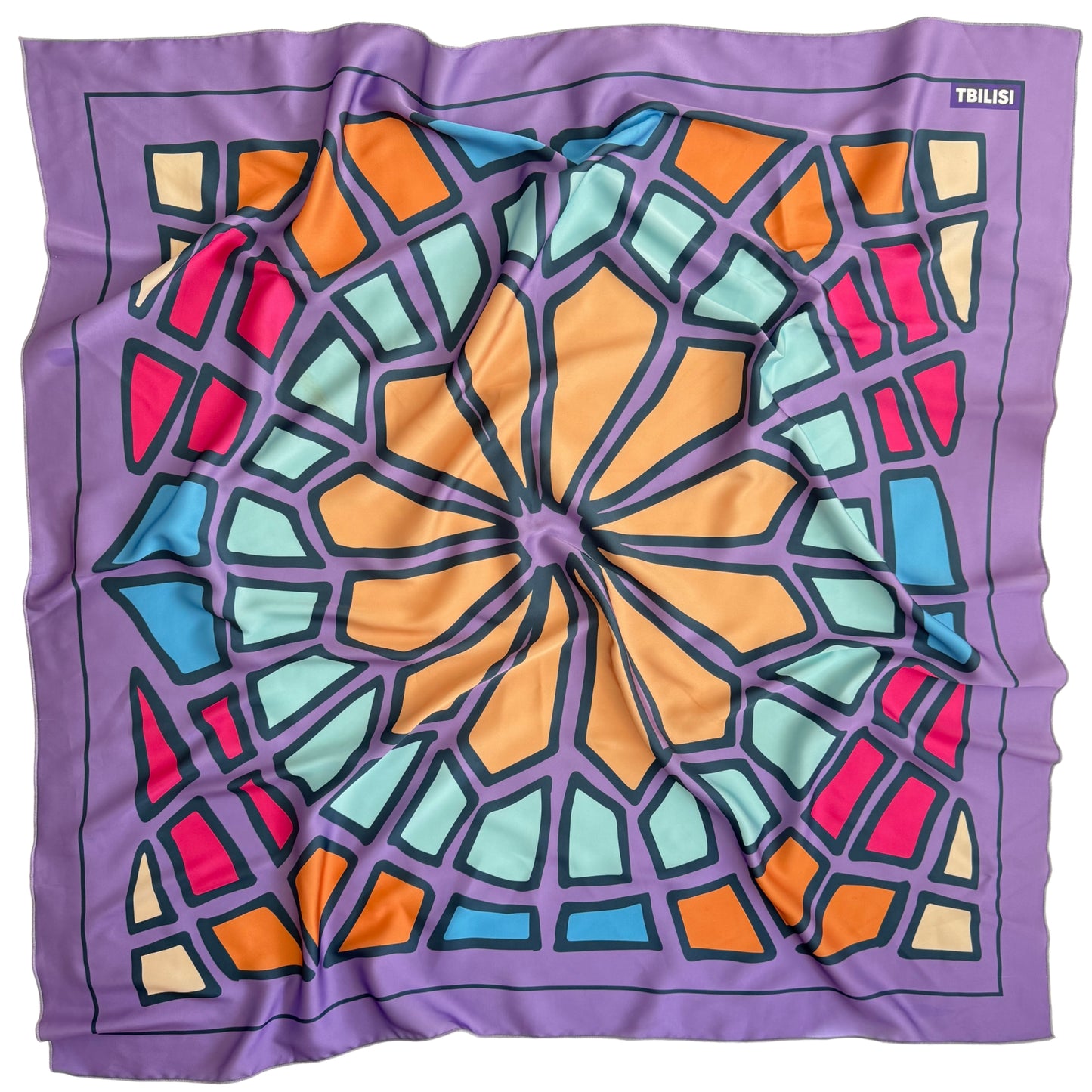 Tbilisi Souvenirs Silk Scarf