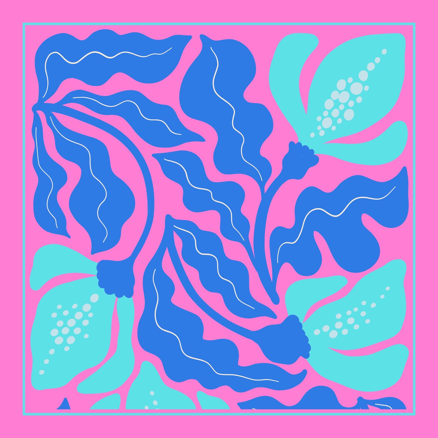 Spring Collection Silk Scarf